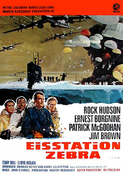 Plakatmotiv: Eisstation Zebra (1968)