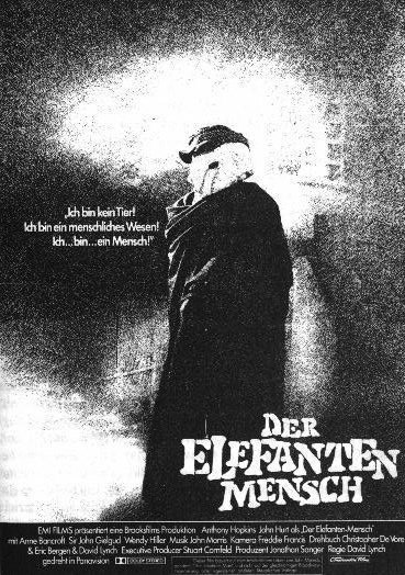 Plakatmotiv: Der Elefantenmensch (1980)