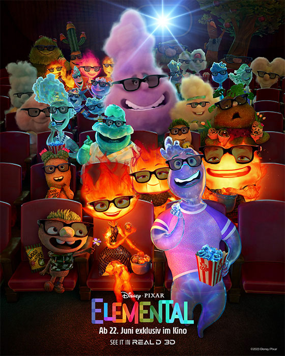 Plakatmotiv: Elemental (2023)