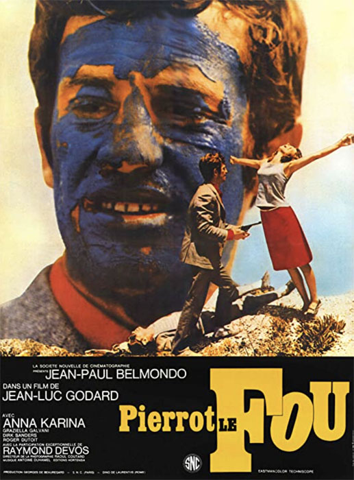 Plakatmotiv (F.): Pierrot le Fou (1965)