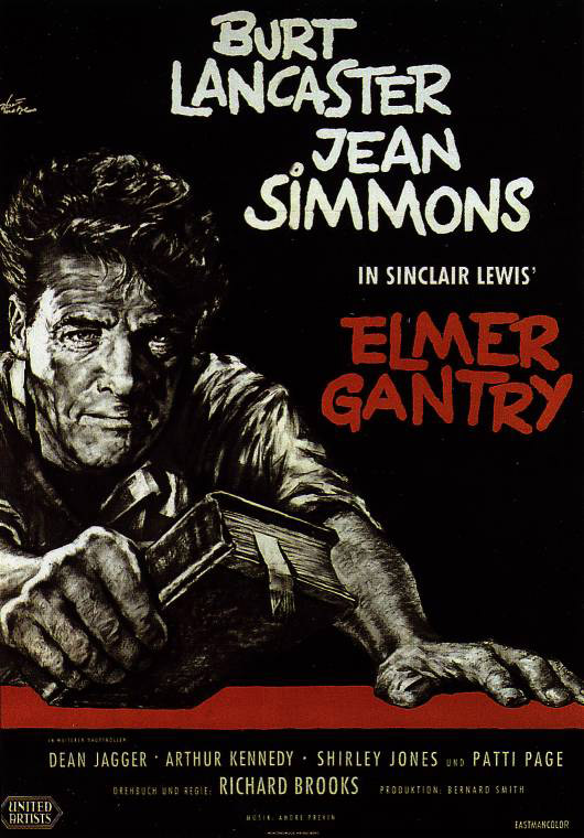 Kinoplakat: Elmer Gantry (1960)