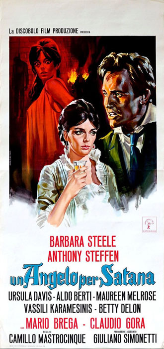 Plakatmotiv (It.): Un angelo per Satana – Ein Engel für den Teufel (1966)