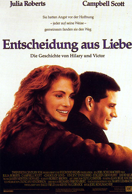 Plakatmotiv: Entscheidung aus Liebe (1991)
