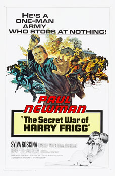 Plakatmotiv (US): The Secret War of Harry Frigg – Der Etappenheld (1968)