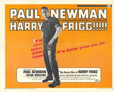 Plakatmotiv (US): The Secret War of Harry Frigg – Der Etappenheld (1968)