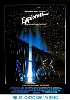 Plakatmotiv:  Explorers – Ein phantastisches Abenteuer (1985)