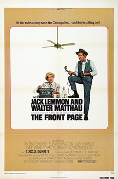 Plakatmotiv (US): The front Page (1974)