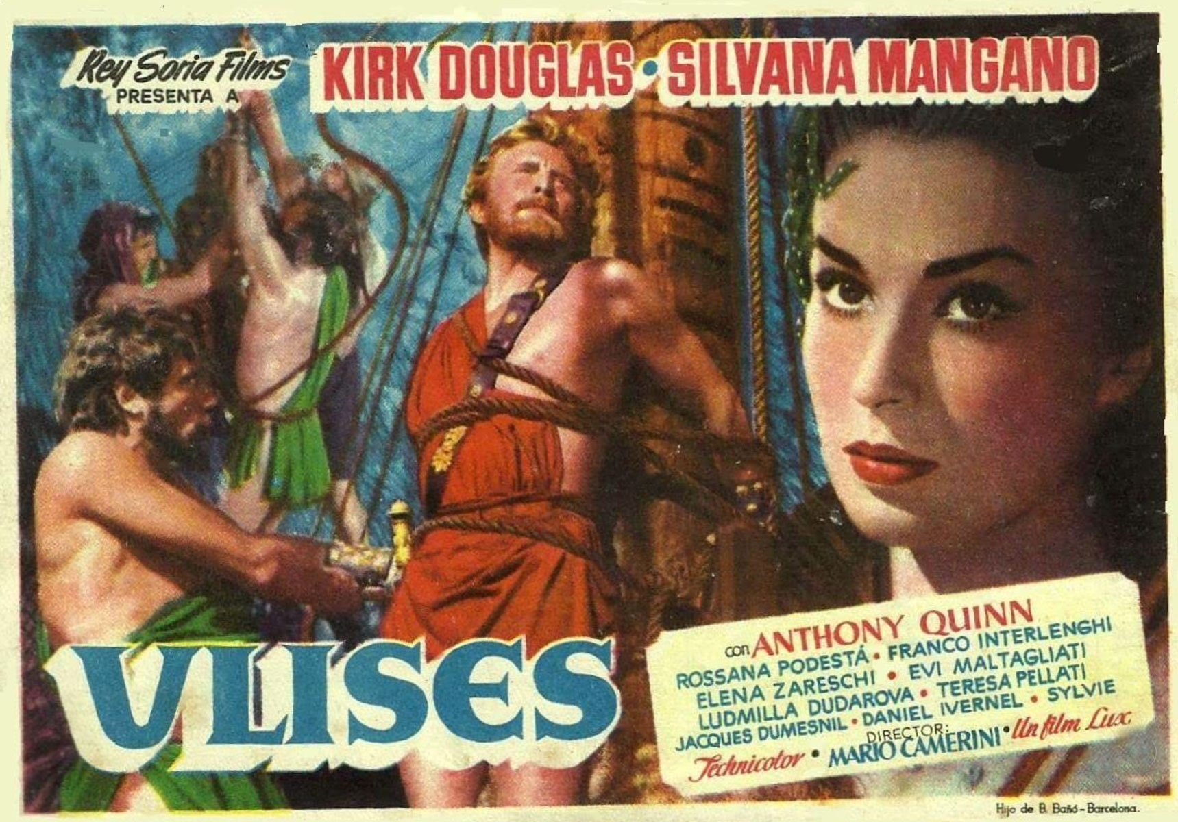 Plakatmotiv (It.): Ulises (1954)