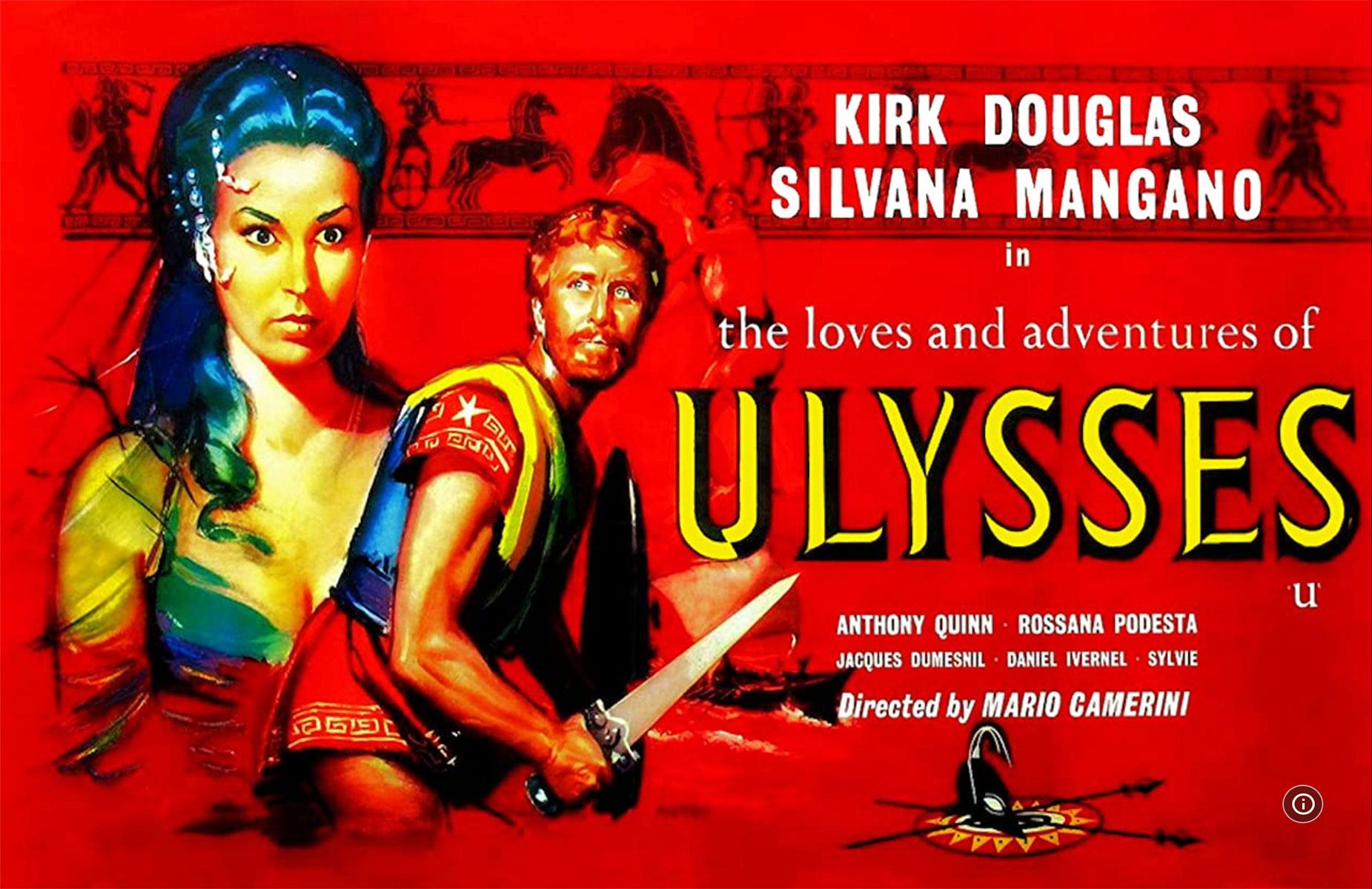 Plakatmotiv (US): Ulysses (1954)