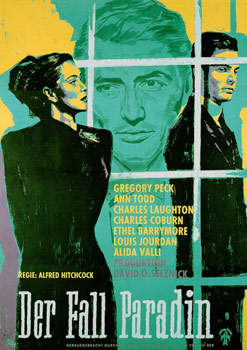 Plakatmotiv: Der Fall Paradin (1947)