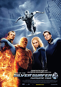 Kinoplakat: Fantastic Four – Rise of the Silver Surfer