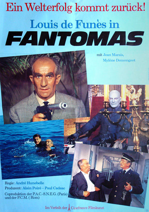 Plakatmotiv (WA.): Fantomas (1964)