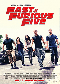 Plakatmotiv: Fast & Furious Five (2011)