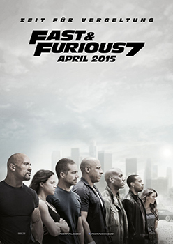 Plakatmotiv: Fast & Furious 7 (2015)