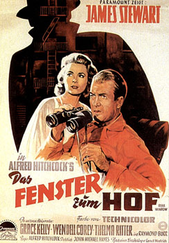 Plakatmotiv: Das Fenster zum Hof (1954)