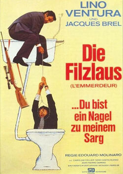 Plakatmotiv: Die Filzlaus (1973)