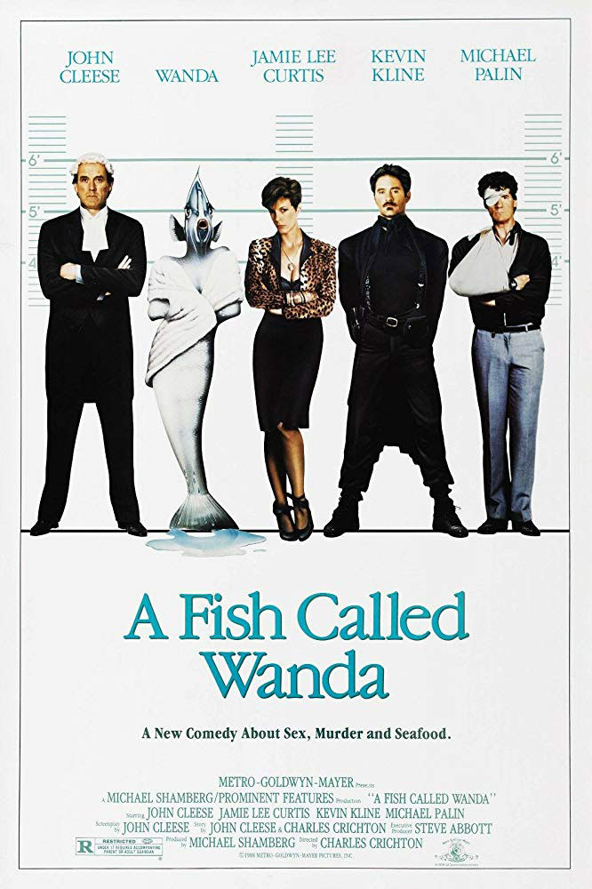 Videocover (US): Ein Fisch namens Wanda (1988)