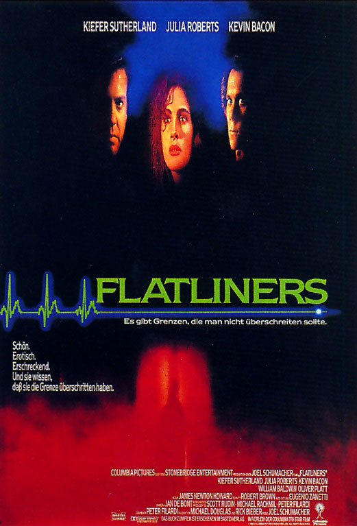 Plakatmotiv: Flatliners – Heute ist ein schöner Tag zum Sterben (1990)