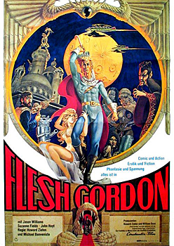 Kinoplakat: Flesh Gordon