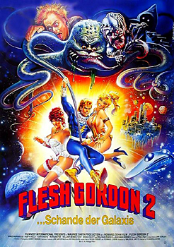 Kinoplakat: Flesh Gordon 2