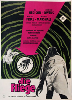 Plakatmotiv: Die Fliege (1958)
