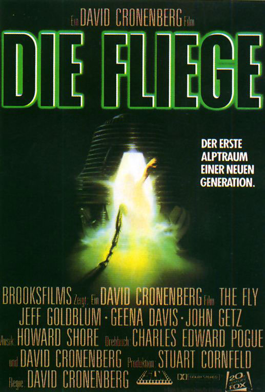 Plakatmotiv: Die Fliege (1986)
