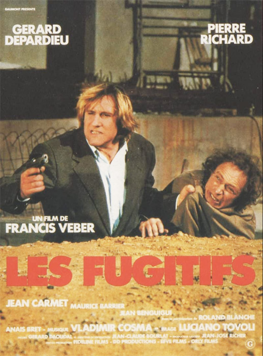Plakatmotiv (Fr.): Les fugitifs (1986)