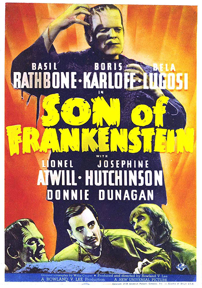 Plakatmotiv: Frankensteins Sohn (1939)