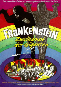 Plakatmotiv: Frankenstein – Zweikampf der Giganten (1966)