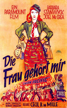 Kinoplakat: Die Frau gehört mir (1939)