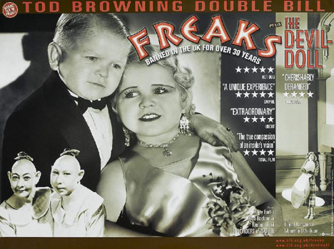 Plakatmotiv (UK): Freaks (1932)