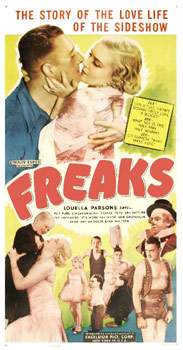 Plakatmotiv (UK): Freaks (1932)