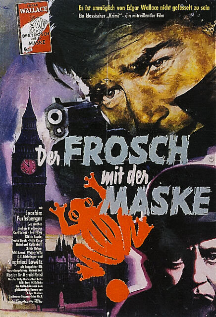 Plakatmotiv: Der Frosch mit der Maske (1959)