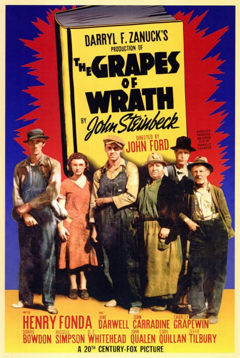 Plakatmotiv (US): The Grapes of Wrath (1940)