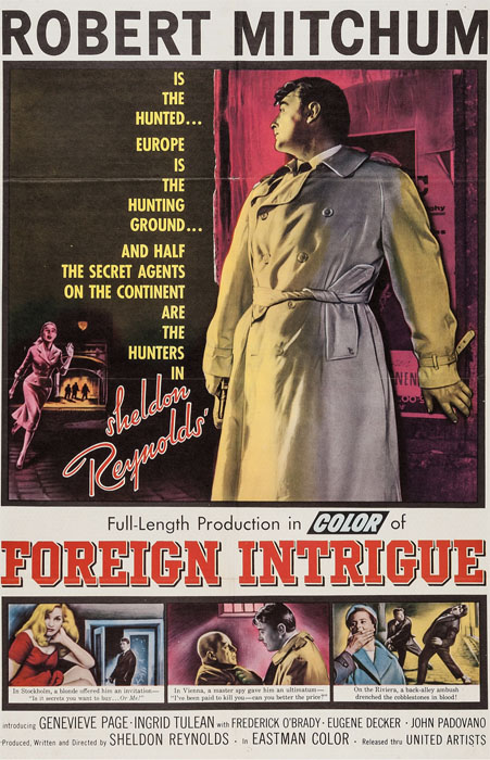 Plakatmotiv (US): Foreign Intrigue (1956)