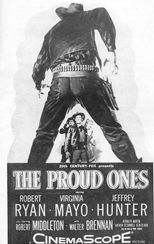 Plakatmotiv (US): The Proud Ones – Die Furchtlosen (1956)