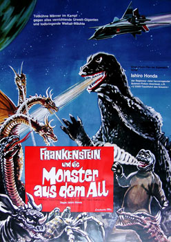 Plakatmotiv: Frankensteins Monster aus dem All (1968)
