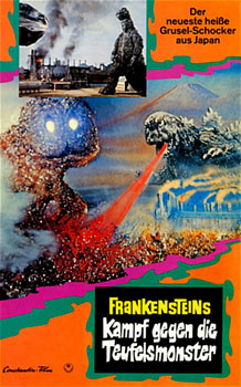 Plakatmotiv: Frankensteins Kampf gegen die Teufelsmonster (1971)