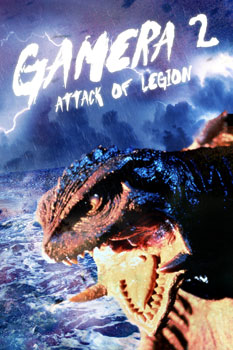 DVD-Cover: Gamera – Attack of the Legion (1996)