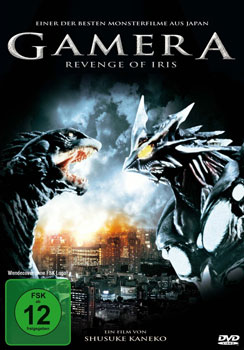 DVD-Cover: Gamera – Revenge of Iris (1999)
