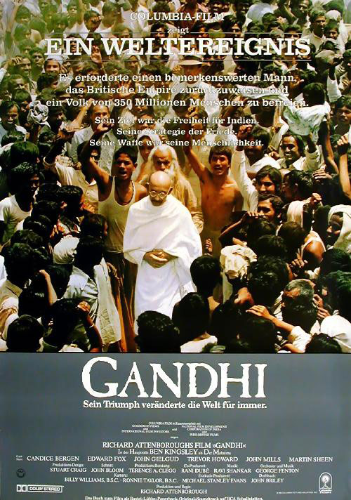 Plakatmotiv: Gandhi (1982)