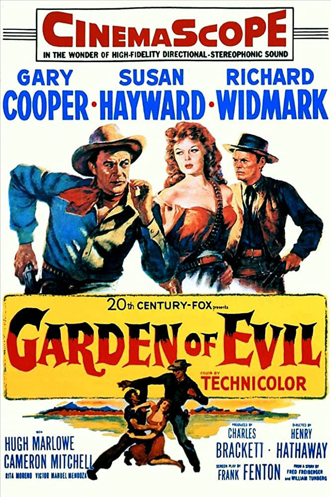 Plakatmotiv (US): The Garden of Evil – Der Garten des Bösen (1954)