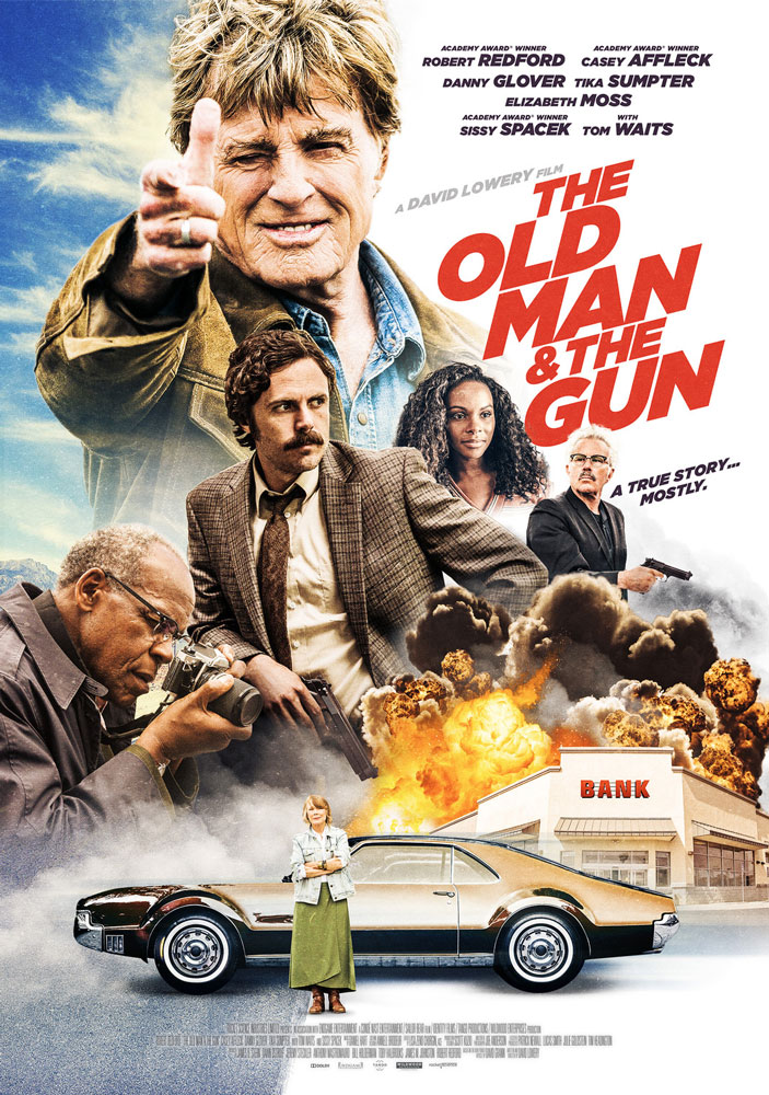 Plakatmotiv (US): The Old Man & the Gun – Ein Gauner & Gentleman (2018)