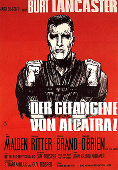 Plakatmotiv: Der Gefangene von Alcatraz (1962)