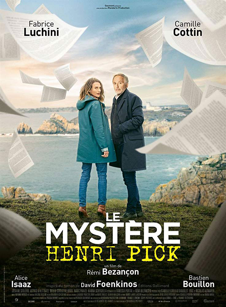 Plakatmotiv (Fr.): Le mystère Henri Pick – Der geheime Roman des Monsieur Pick (2019)