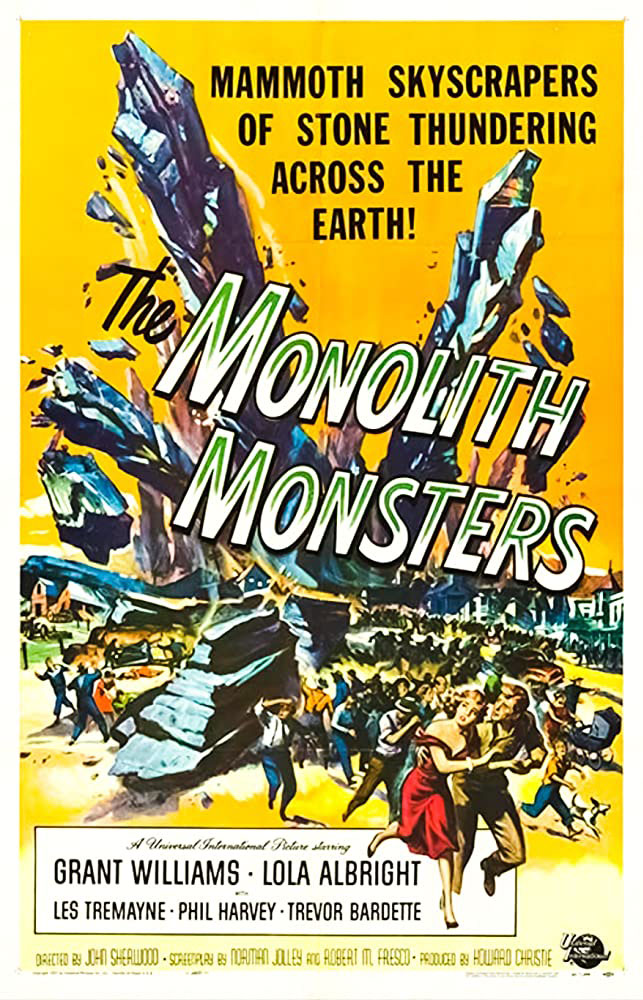 Plakatmotiv (US): The Monolith Monsters (1957)