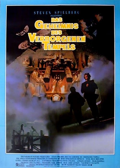 Plakatmotiv: Das Geheimnis des verborgenen Tempels (1985)