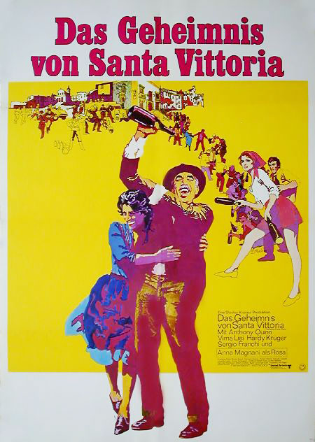 Plakatmotiv: Das Geheimnis von Santa Vittoria (1969)