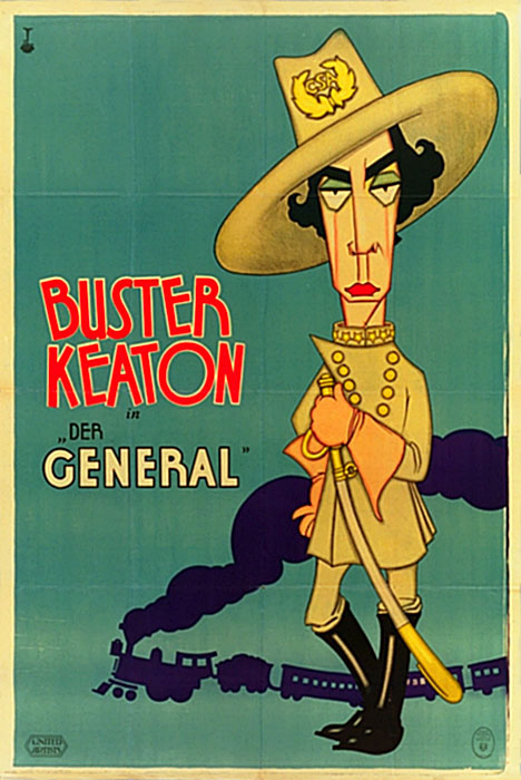 Plakatmotiv: Der General (1926)