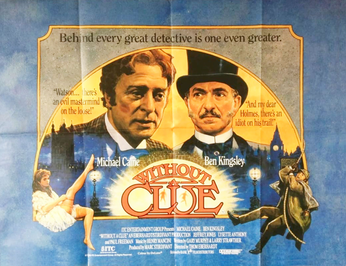 Plakatmotiv (UK): Without a Clue (1988)